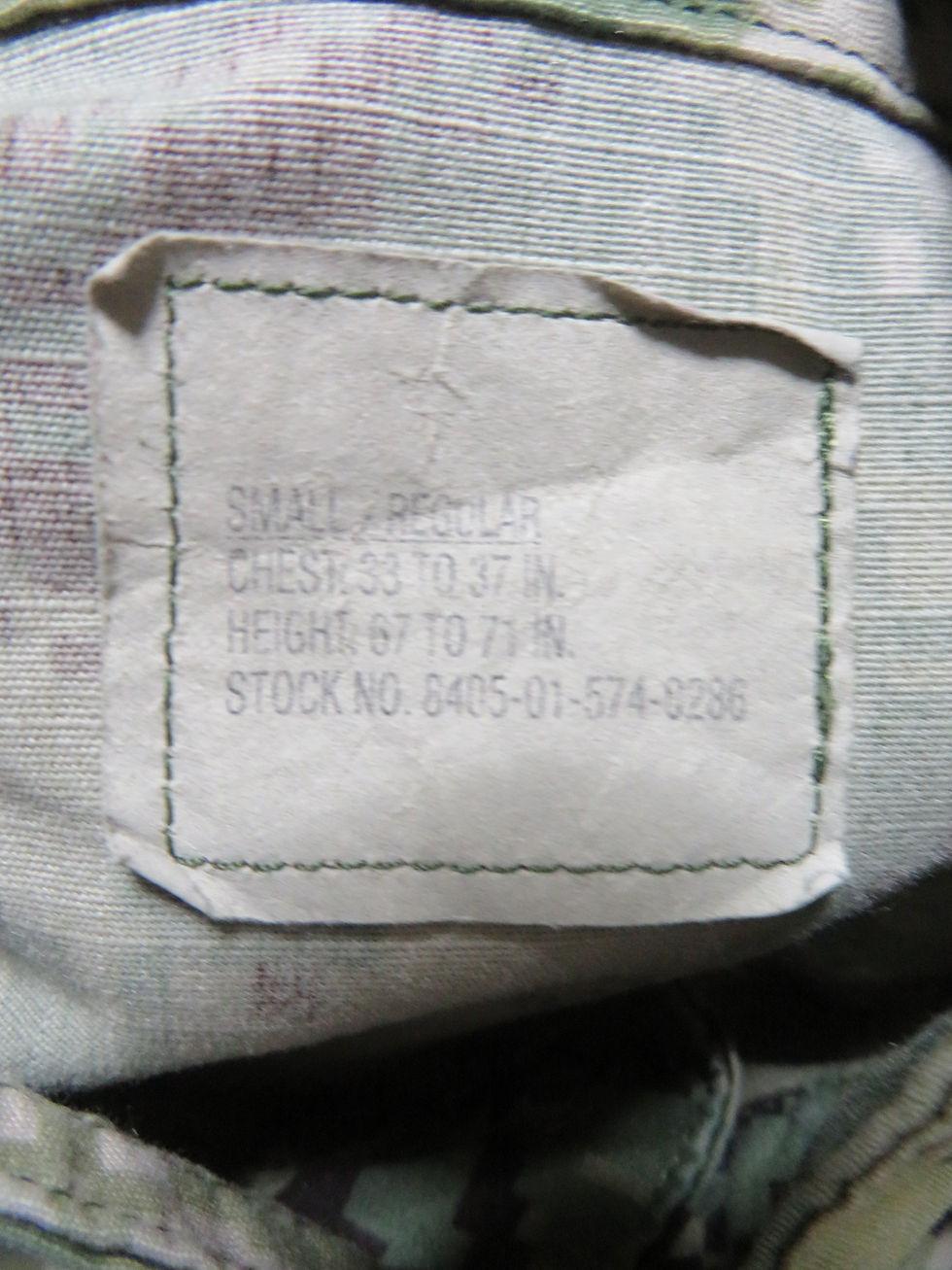 サムネイル： NWU TYPEⅢ ジャケット S-R 2010年 USED【NⅢB075】