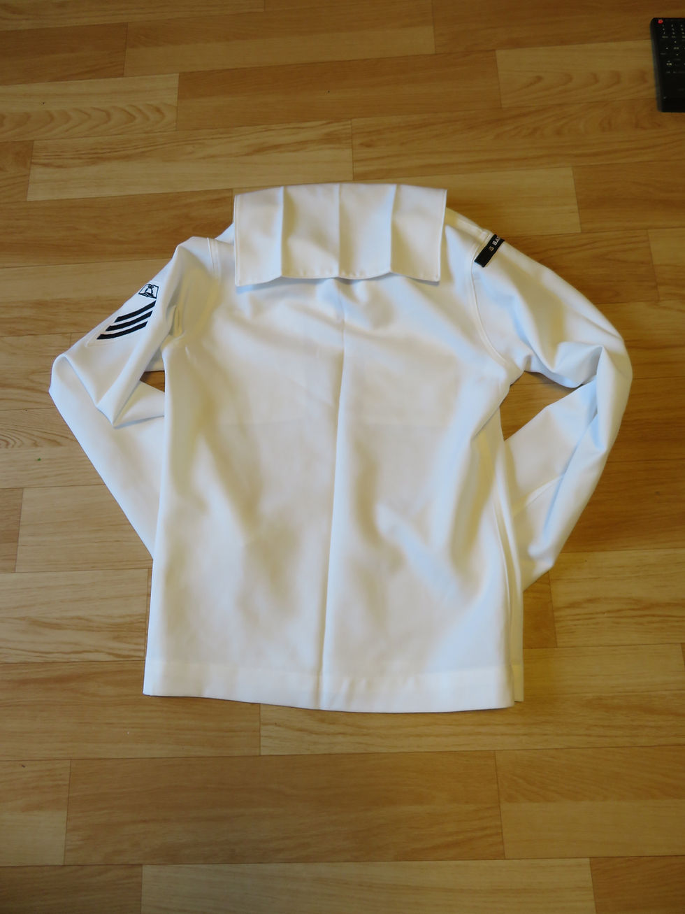 サムネイル： U.S.NAVY セーラー白 2011年 size38L USED【N020】