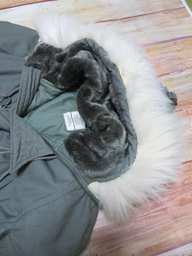 希少 XX-SMALL 米軍 実物 83年製 N-3B 美品 アラスカンパーカー 米軍