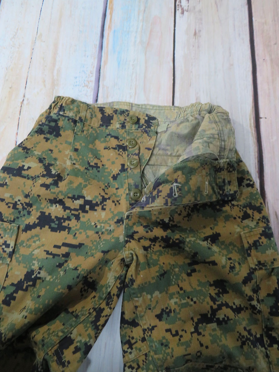 サムネイル： MARPAT WOODLAND パンツ XS-R 2006年 USED【MWT042】