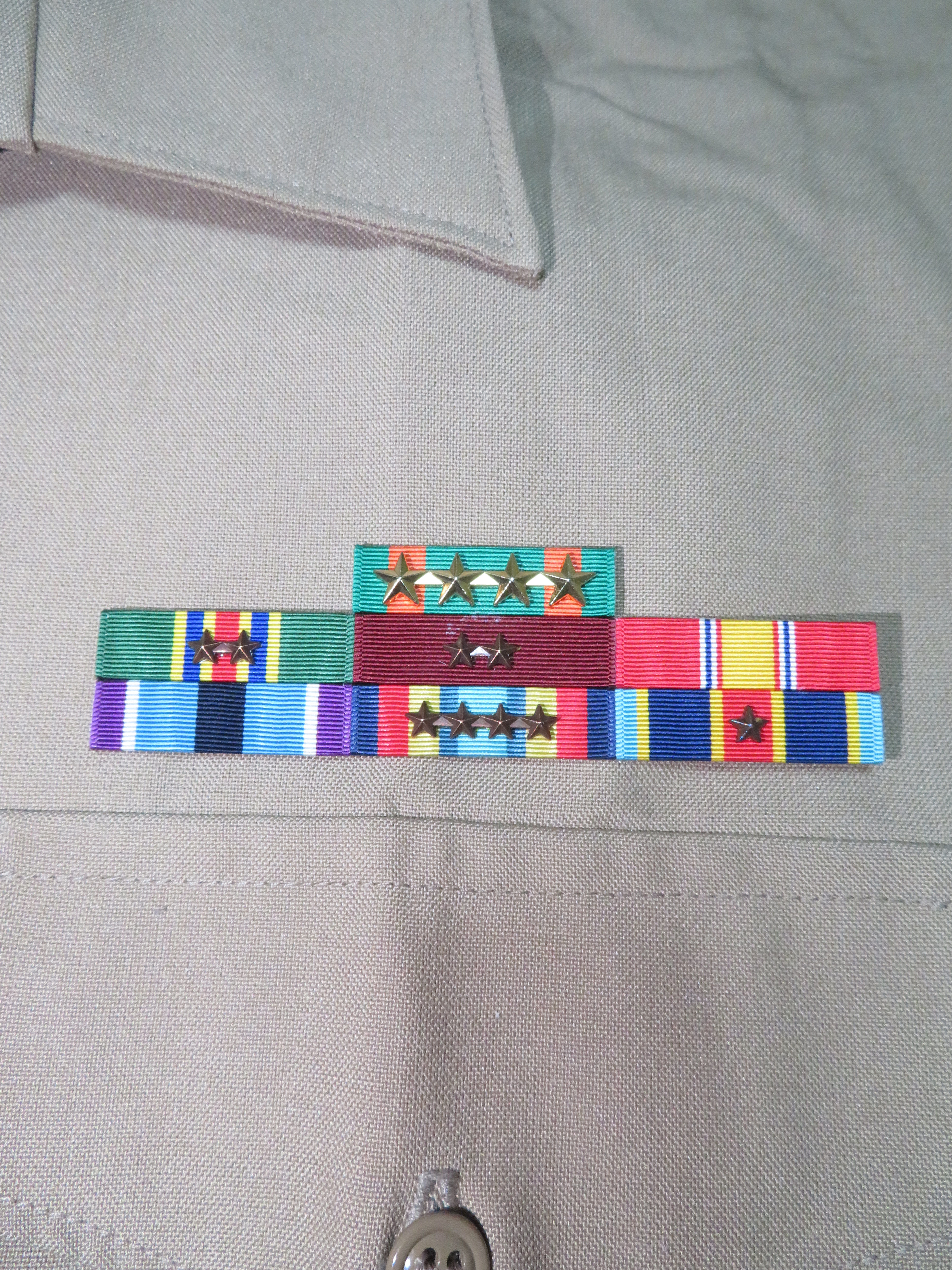 US リボンセット マグネットタイプ2×1/3本バー  USED【O034】