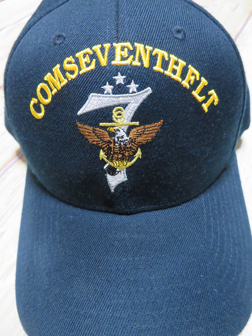 サムネイル： U.S.NAVY "COMSEVENTHFLT"  CAP USED  【N372】
