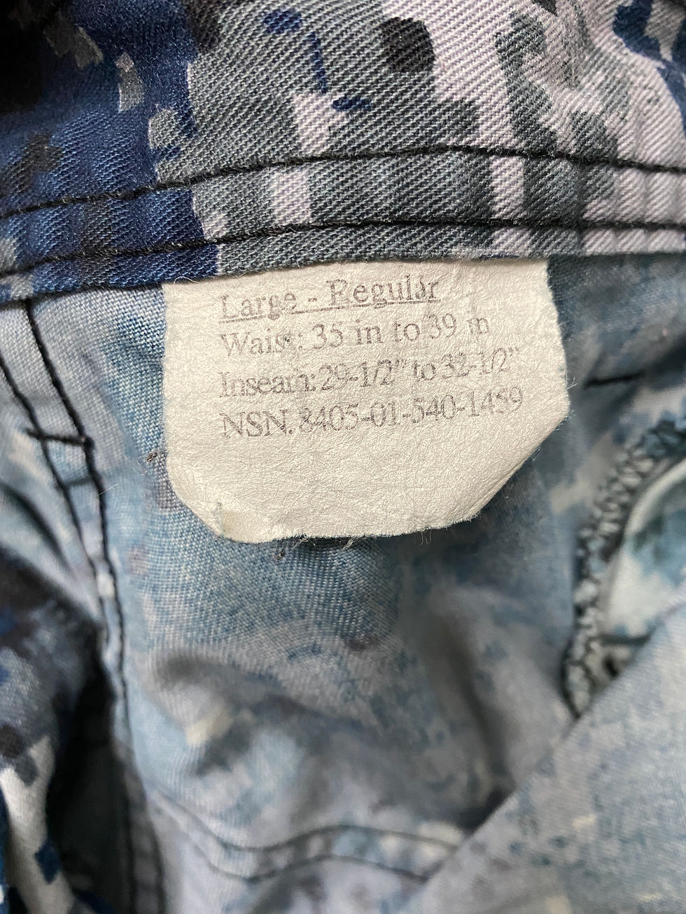 サムネイル： NWU TYPE Ⅰ  Remake SHORT PANTS sizeL  2008年 USED 【NS007】