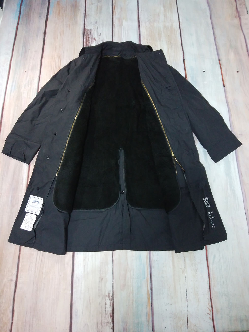 サムネイル： U.S.NAVY ステンカラーコート ライナー付き  42-R  1998年  USED【N532】