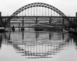 Tyne Bridges by Val Chld