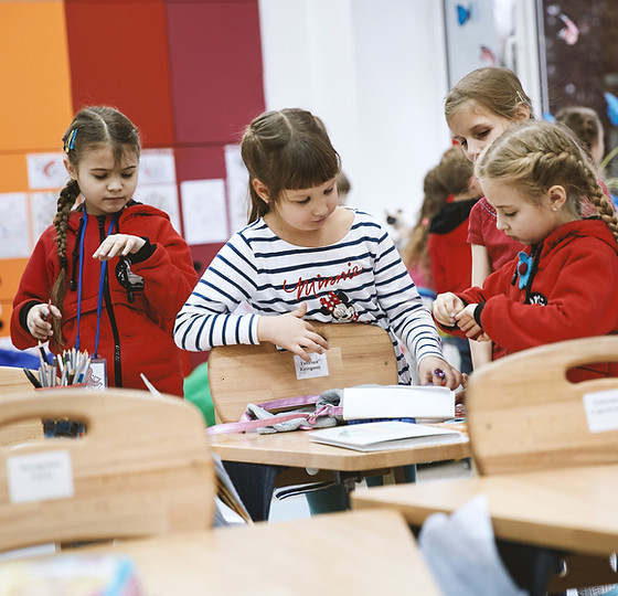 Girls in Classrom