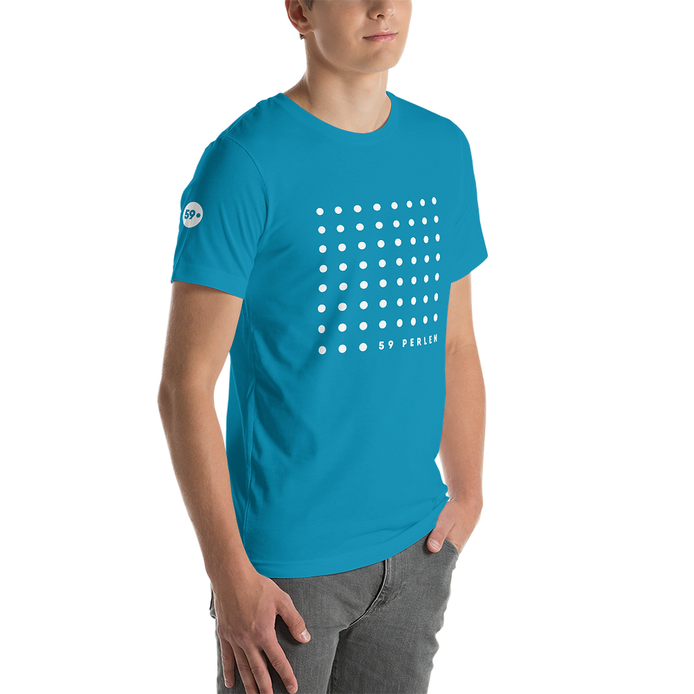 Thumbnail: Short-Sleeve Unisex T-Shirt "59 Perlen"