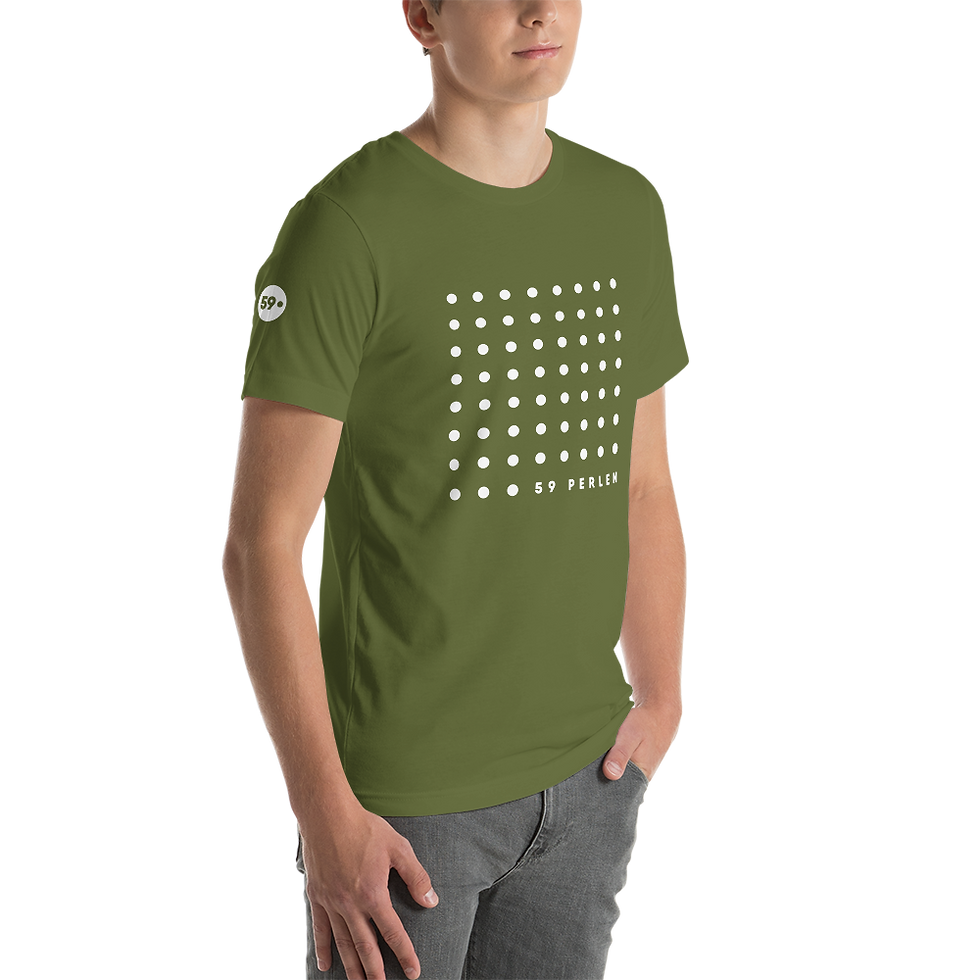 Thumbnail: Short-Sleeve Unisex T-Shirt "59 Perlen"