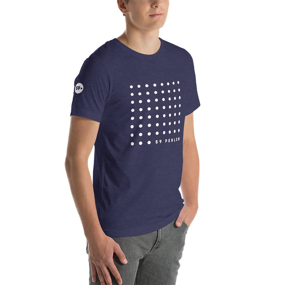 Thumbnail: Short-Sleeve Unisex T-Shirt "59 Perlen"