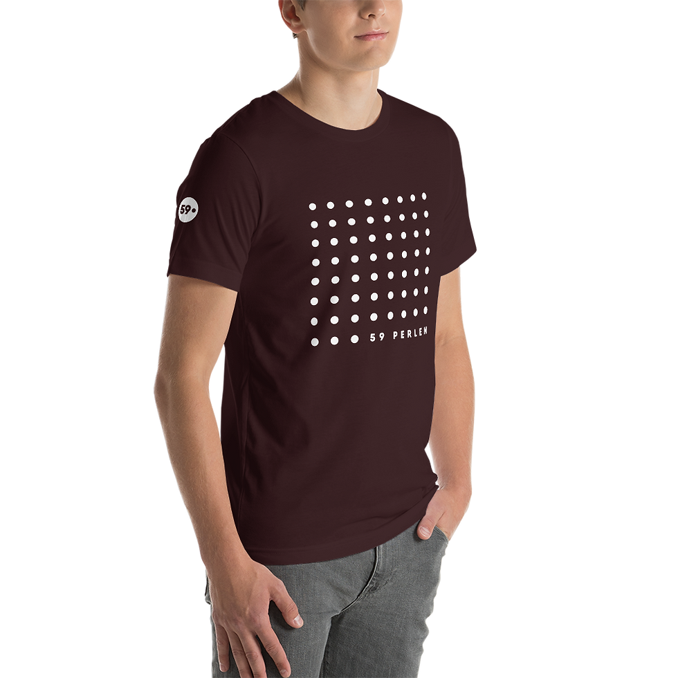 Thumbnail: Short-Sleeve Unisex T-Shirt "59 Perlen"