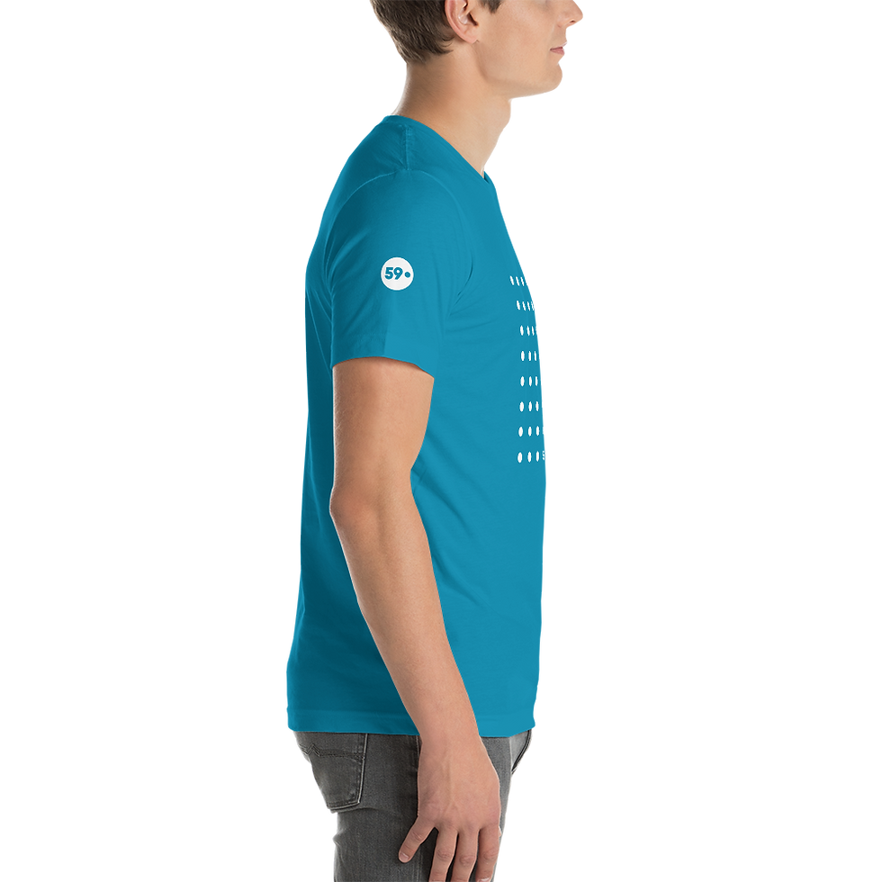 Thumbnail: Short-Sleeve Unisex T-Shirt "59 Perlen"