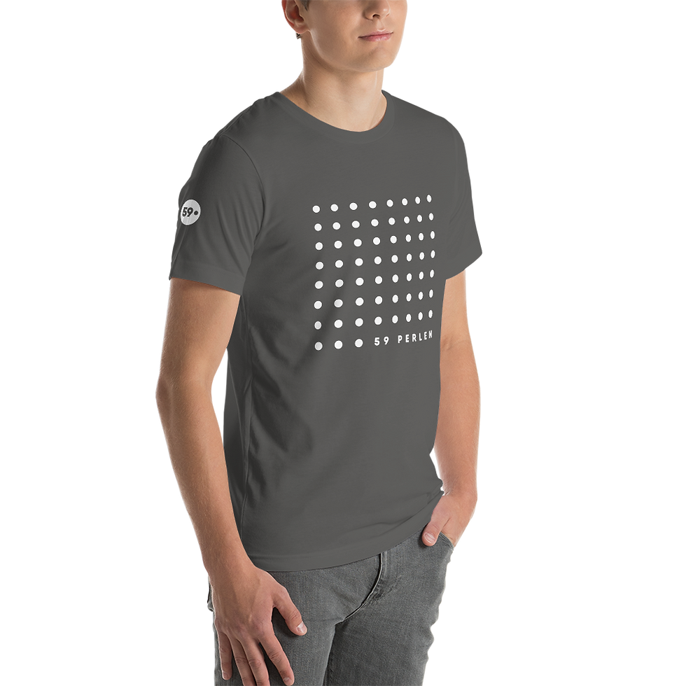 Thumbnail: Short-Sleeve Unisex T-Shirt "59 Perlen"