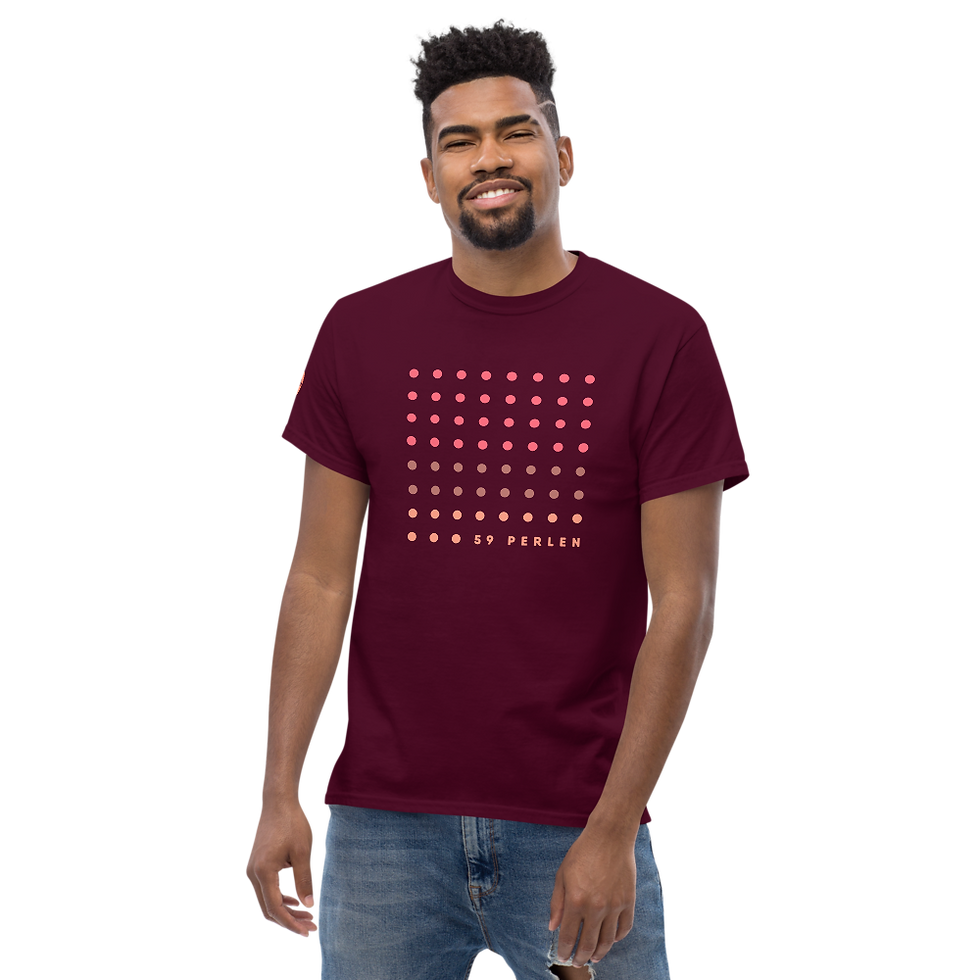 Thumbnail: Men's heavyweight tee "59 Perlen"