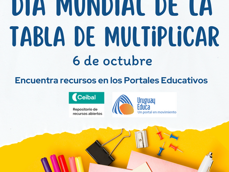 6 de octubre: Día Mundial de la Tabla de Multiplicar