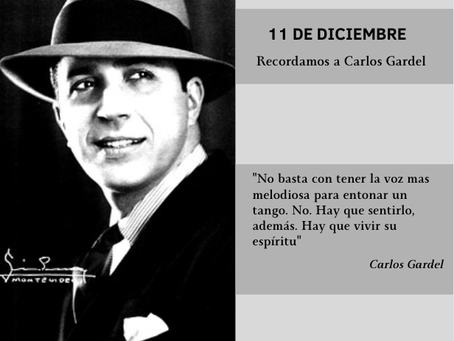 HOY: Recordamos a Carlos Gardel