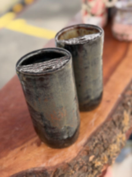 Coffee bean travel mug 