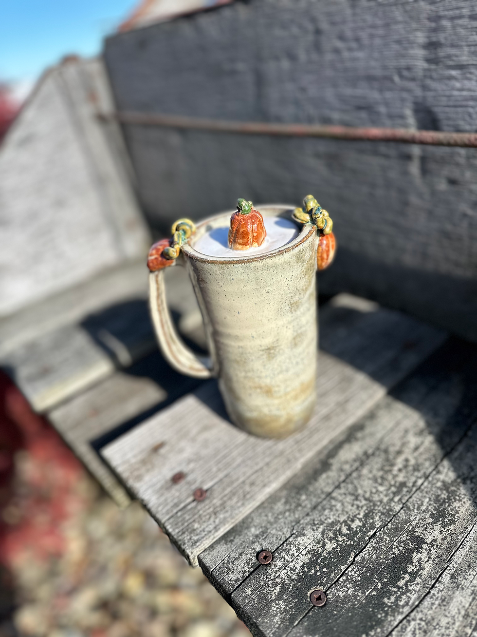 Thumbnail: Pumpkin travel mug 