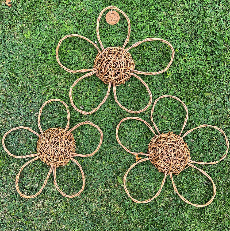 Willow Button Flowers Workshop