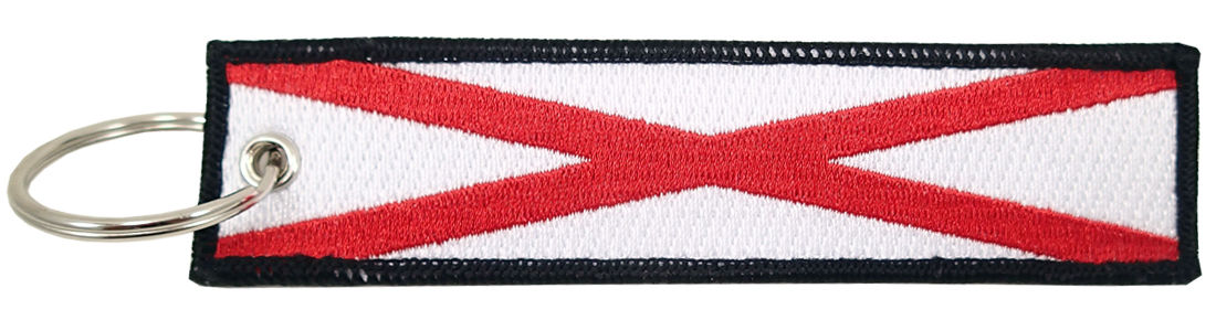 Key Chain, Embroidered, ALABAMA