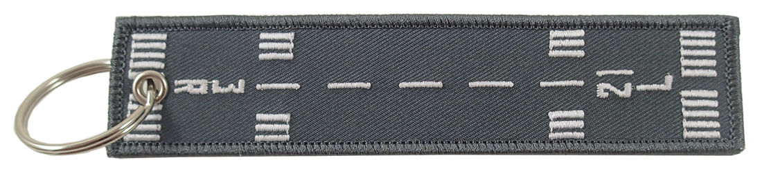 Key Chain, Embroidered, Runway 21L-3R