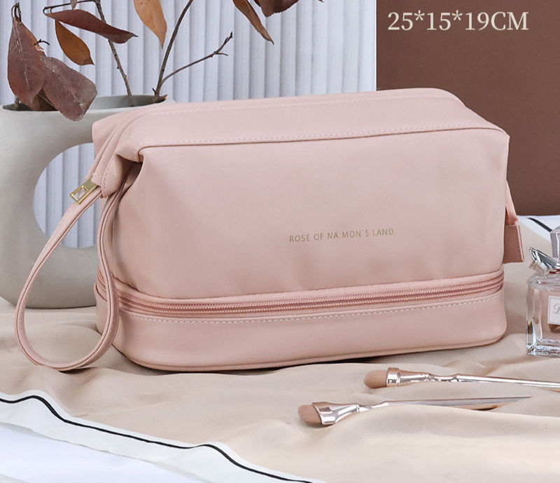 Thumbnail: Travel Toiletries Storage Bag Retro Women's Portable Large Capacity