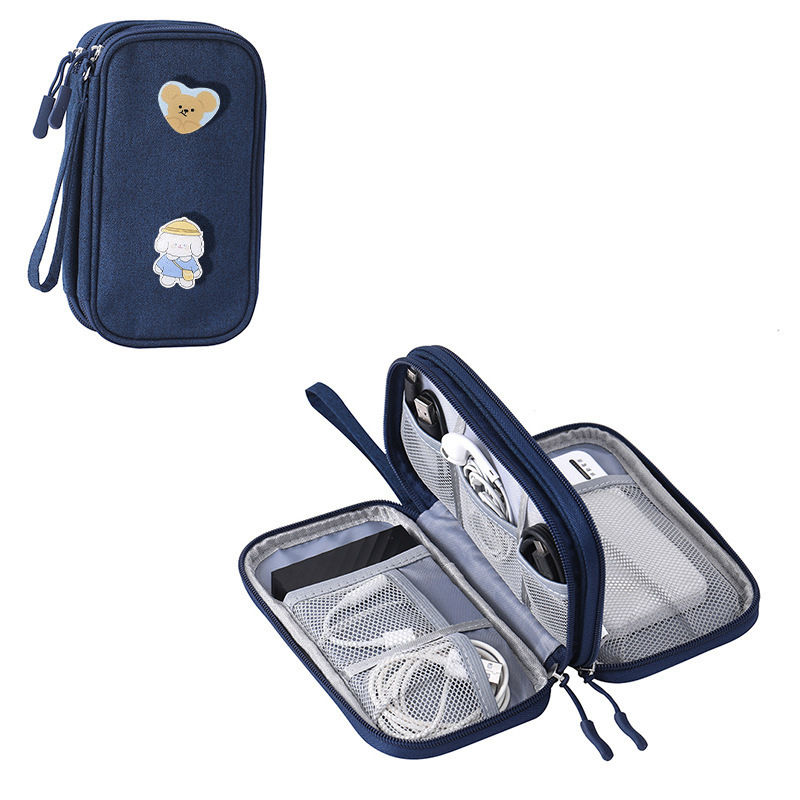 Thumbnail: Data Cable Charging Travel Storage Bag