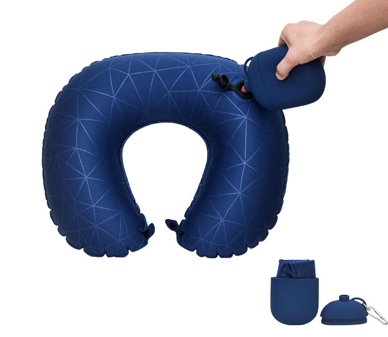 Thumbnail: Inflatable Portable U-shaped Pillow