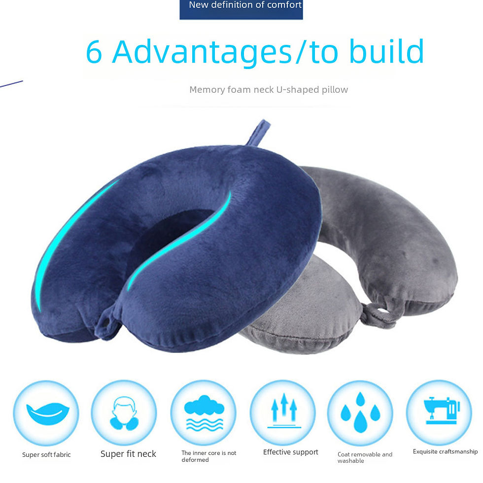 Thumbnail: Travel Pillow Neck Pillow U-shaped