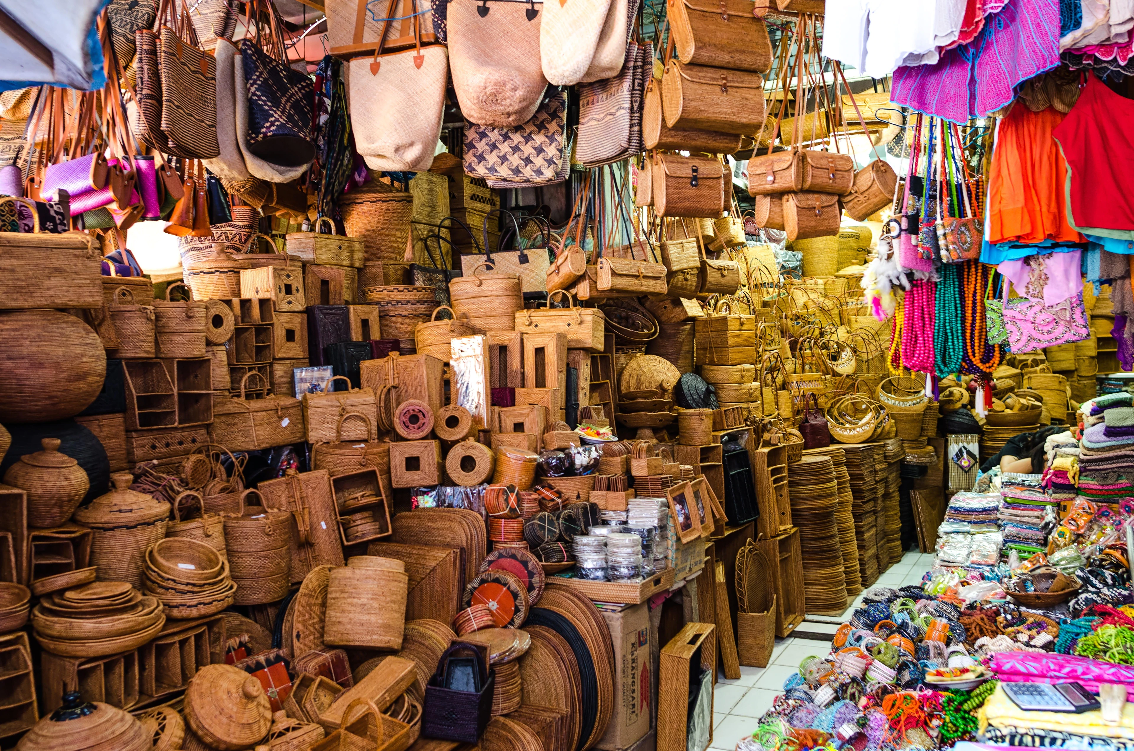 Marchés et shopping a ubud
