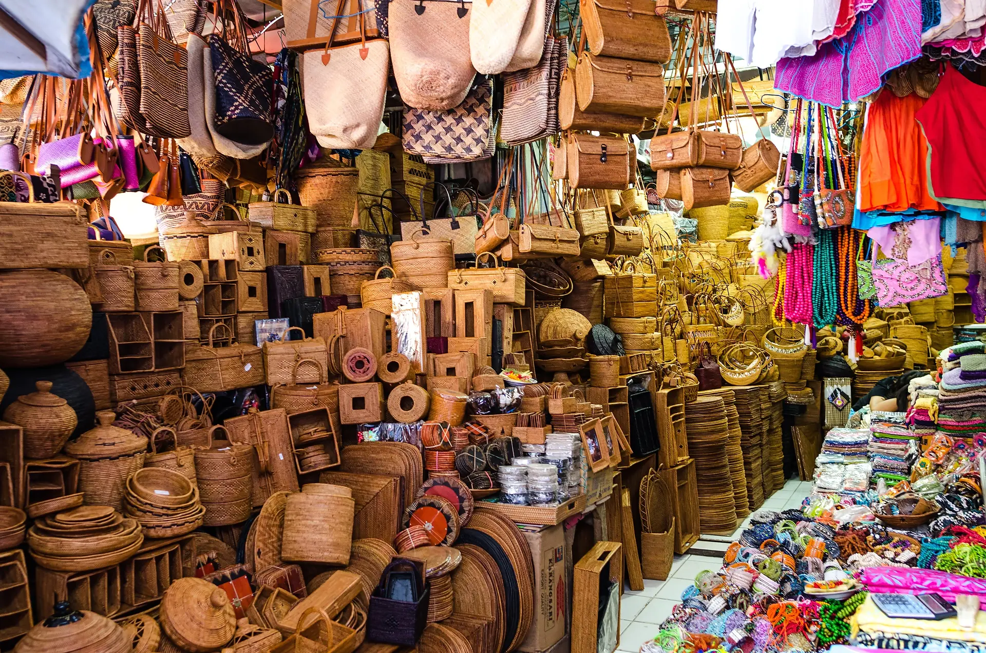 Marchés et shopping a ubud
