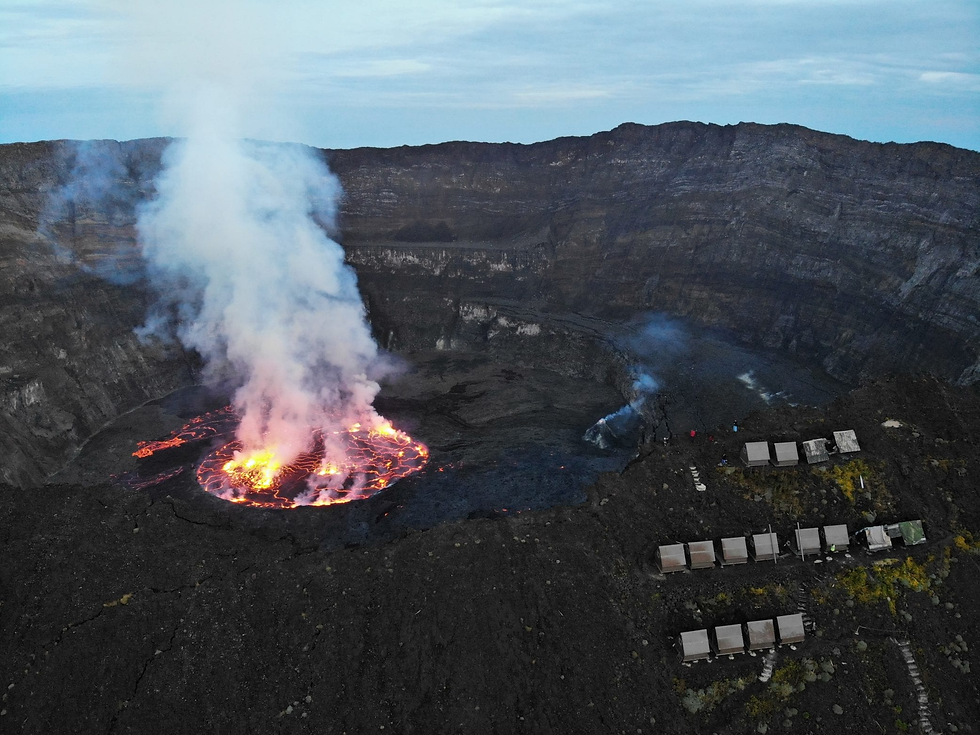 Virunga volcanoes