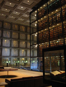 Bibliothèque Beinecke de livres rares et manuscrits de l'Université de Yale