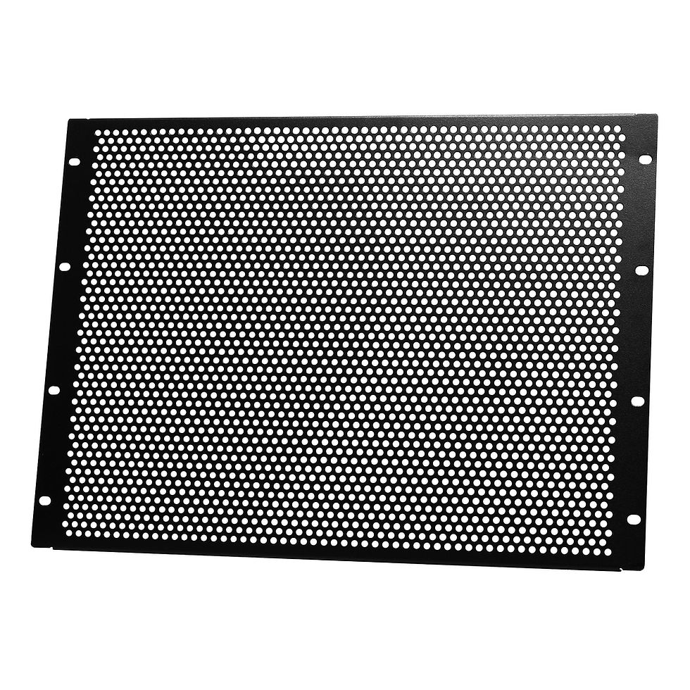 Mainframe Front Panel MAINFRAME 8U PERFORATED PANEL | MAINFRAME M.F.G.