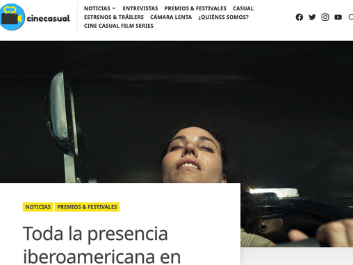 CINECASUAL, listing in “Toda la presencia iberoamericana en Sundance 2023”
