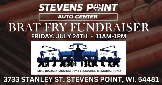 Brat Fry Fundraiser Today at Stevens Point Auto Center - Stevens Point!