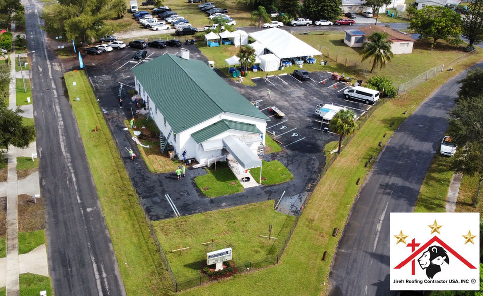 Commercial Metal Re-Roofing completed in Boynton Beach, FL 
(PALM BEACH COUNTY) 