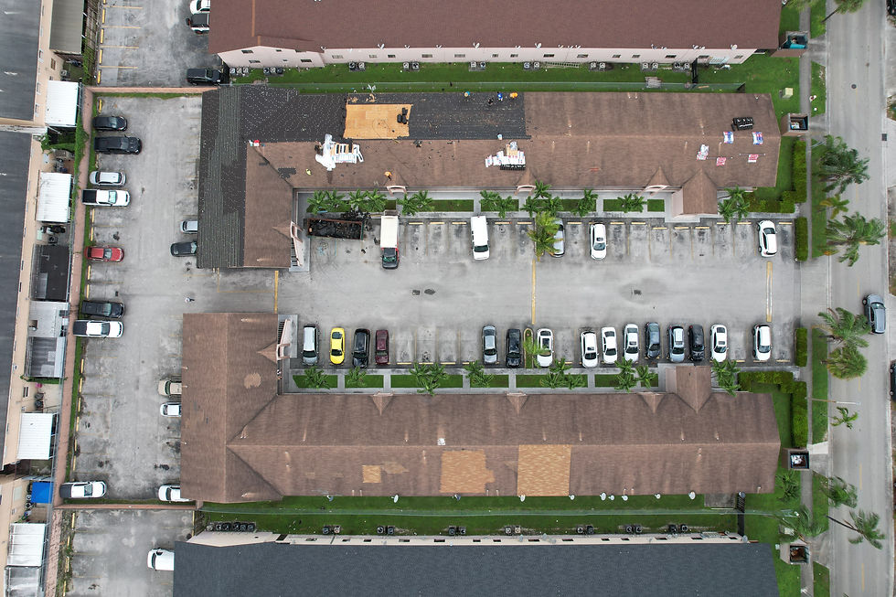 Miami Hialeah Shingle Roof Replacement for Condo Association