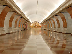 Metro de Moscú: ¡Un lujo sobre rieles!