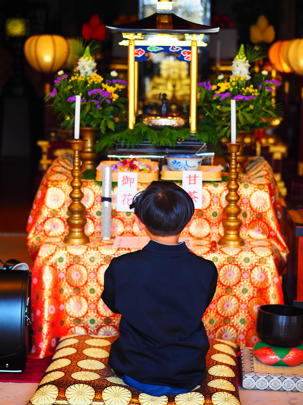 仏生会『甘茶接待』