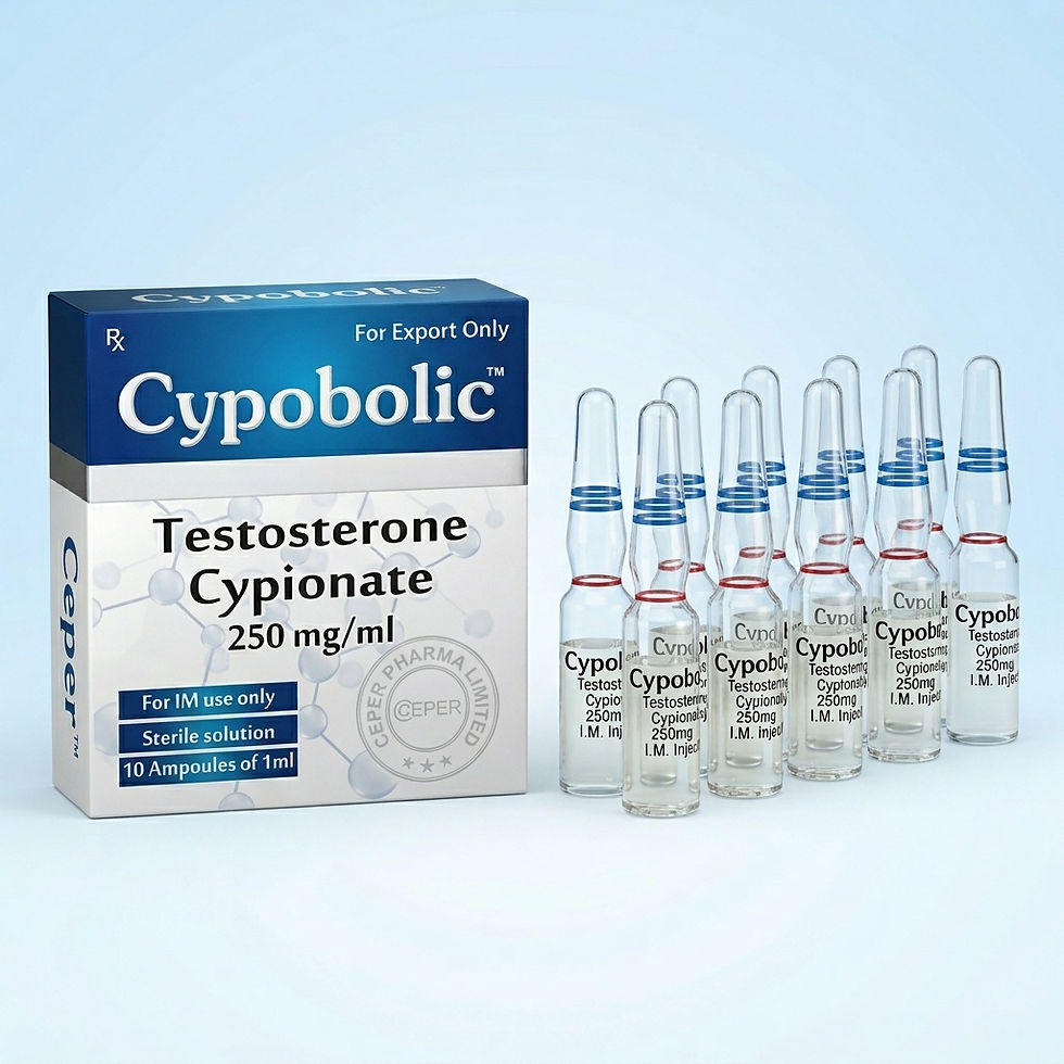Testosterone Cypionate 250 mg/10 ml