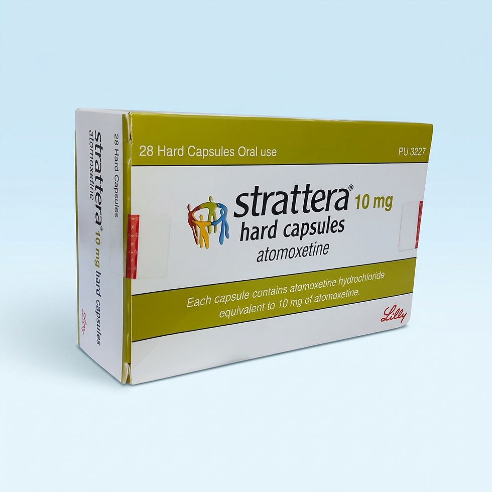 Strattera 10 mg ( atomoksetin)