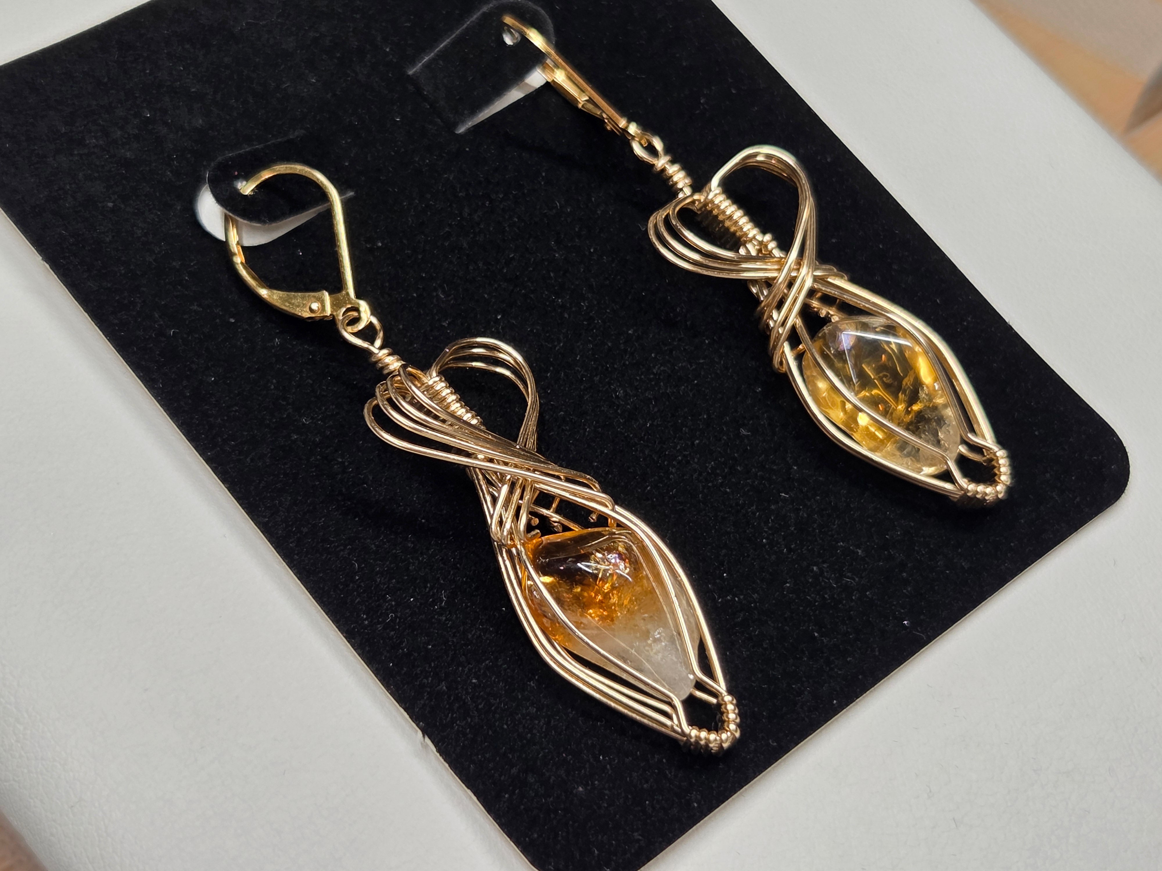 Citrine Earrings 