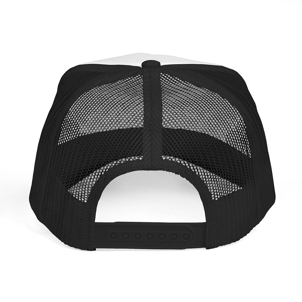 Thumbnail: Black And Wanderlust: Wanderlust Trucker Cap 