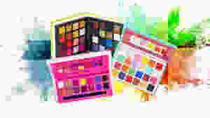 Anastasia Beverly Hills Alyssa Edwards Palette, Jeffree Star Jawbreaker Palette and Beauty Bay Me, Myself and Mmmmitchell Pressed Pigment Palette