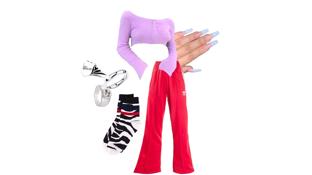 Adidas, Dolls Kill, Regal Rose, Gold Boutique, Gucci and Sacai