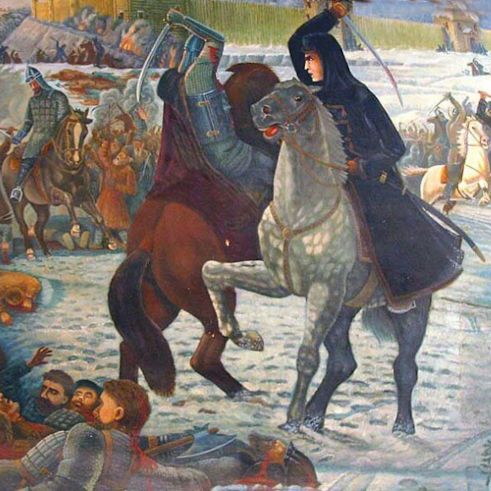 Le combat d’Alena Arzamasskaïa, K. Smirnov, 1979.