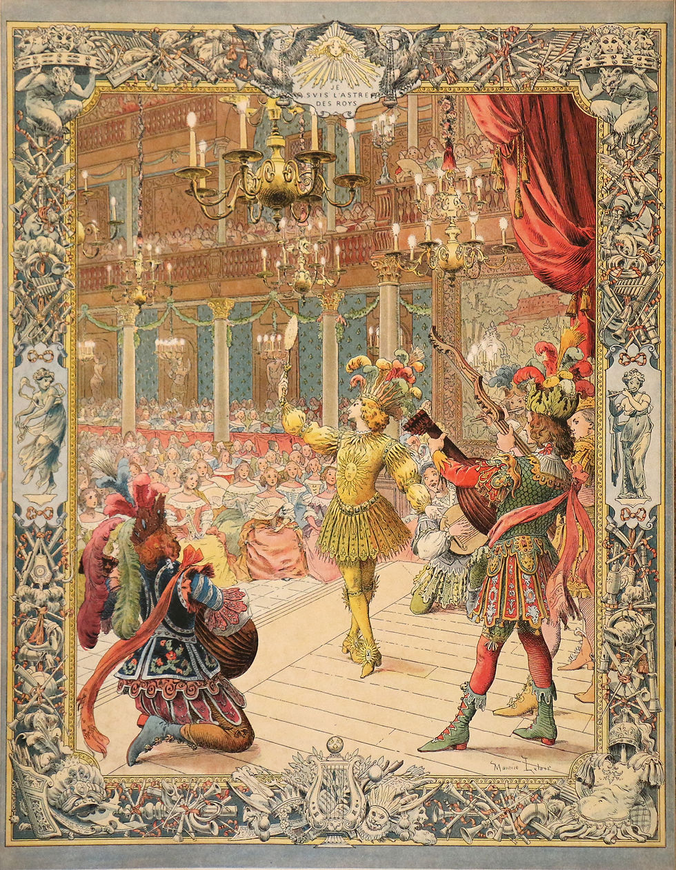 Le Roy soleil - Le ballet de la nuit, Maurice Leloir et Gustave Toudouze, 1931.