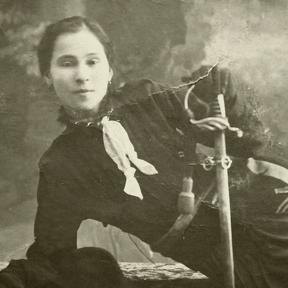 Ecaterina Teodoroiu, Musée militaire national du roi Ferdinand Ier, 1916.