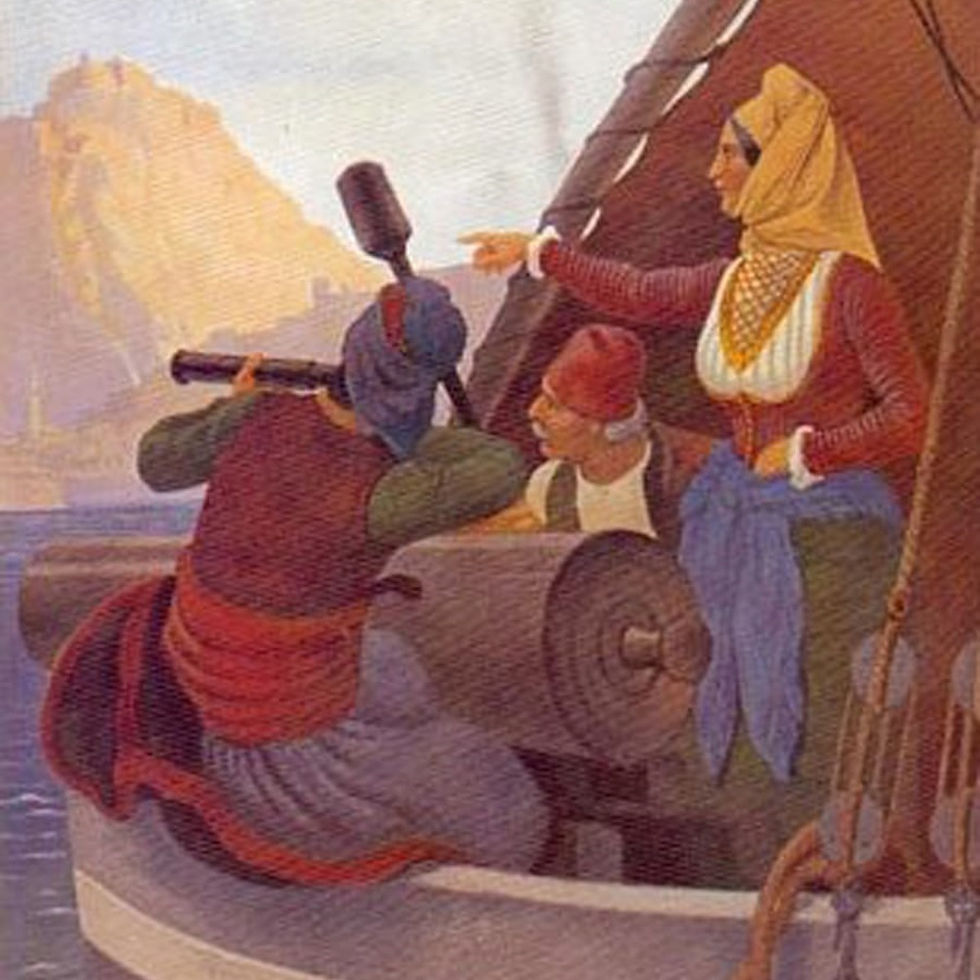 Laskarína Bouboulína, Peter von Hess, Musée Bouboulina, XIXe siècle.