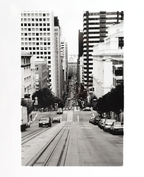 Schwarz-Weiß Fotografie in den Straßen San Franciscos